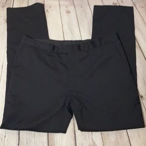 Ben Sherman  Wool Black Pinstripe Dress Pants Size 44R W38